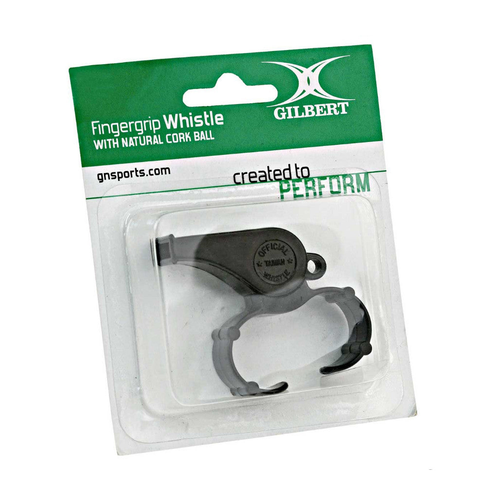 Gilbert plastic fingergrip whistle