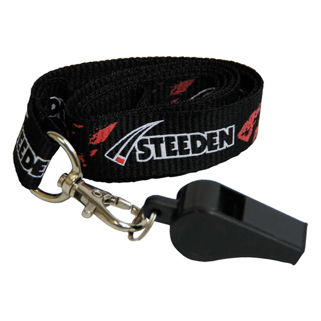 Steeden whistle and lanyard