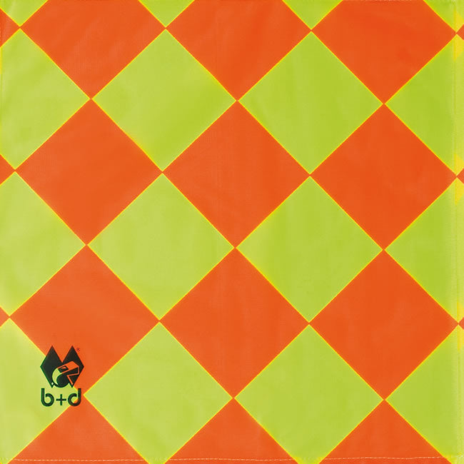 b+d Quadro I referee assistant flag set