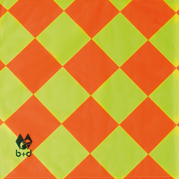 b+d Quadro I referee assistant flag set