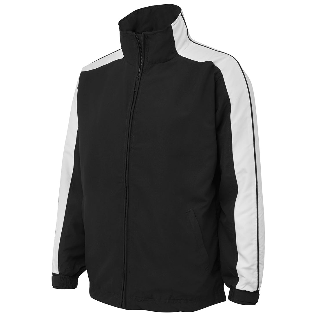 Bocini contrast full-zip jacket