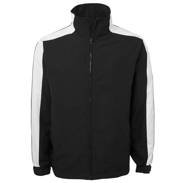 Bocini contrast full-zip jacket