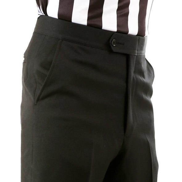 Honig's 4-way stretch flat front mens pants with Front Lay Slash pockets (slim fit)