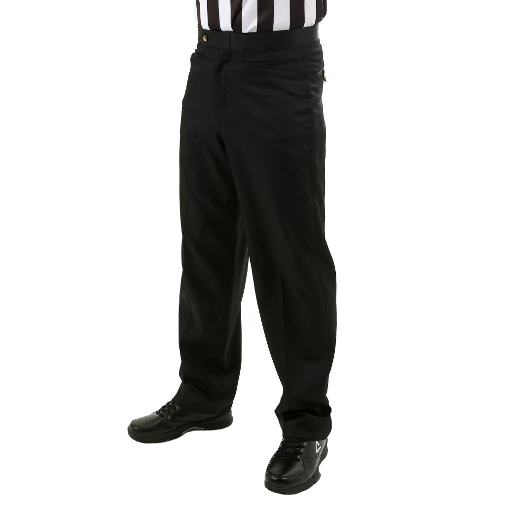 Sansabelt flat front mens pants with Western Cut pockets
