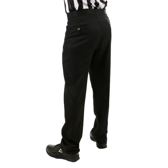 Sansabelt flat front mens pants with Western Cut pockets