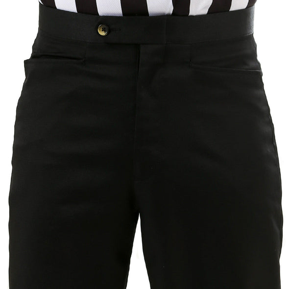 Sansabelt flat front mens pants with Western Cut pockets