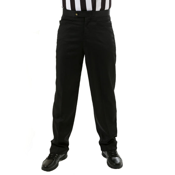 Sansabelt flat front mens pants with Western Cut pockets