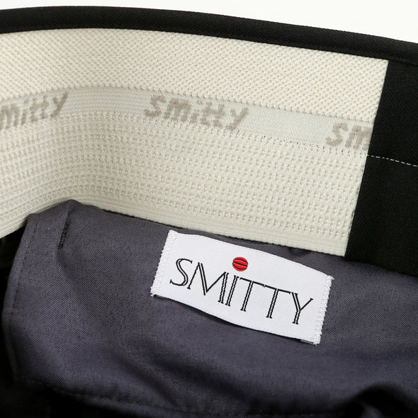 Smitty flat front mens pants with Front Lay Slash pockets