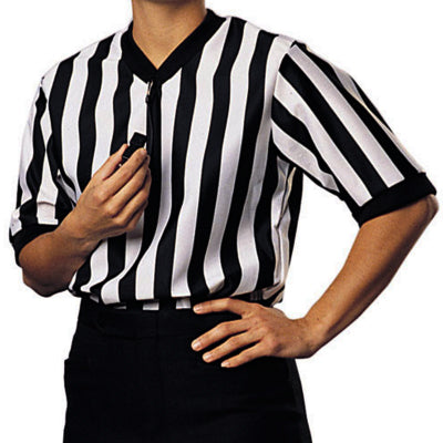Cliff Keen Ultra-Mesh v-neck womens referee shirt