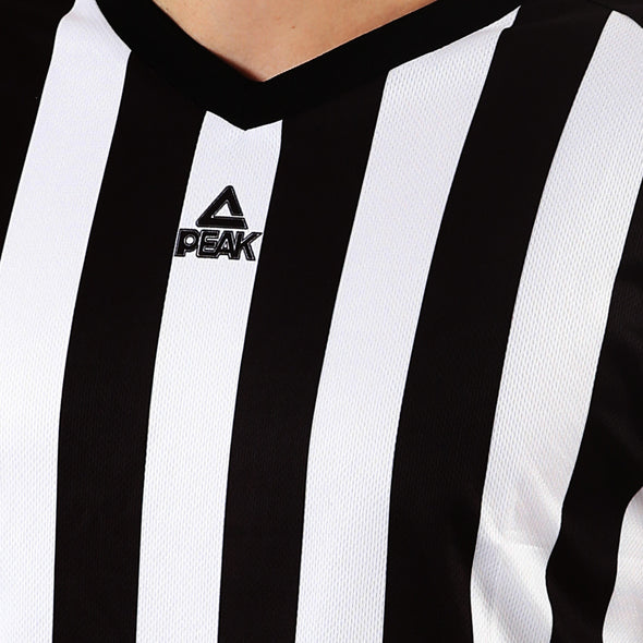 PEAK mesh v-neck basketball referee shirt