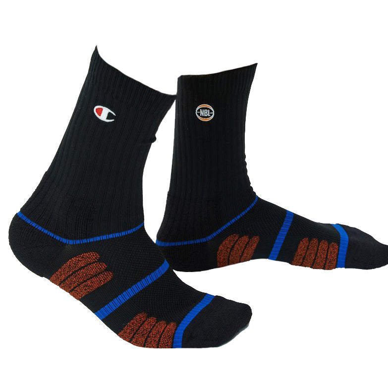 2pk Champion 'NBL' socks (crew)