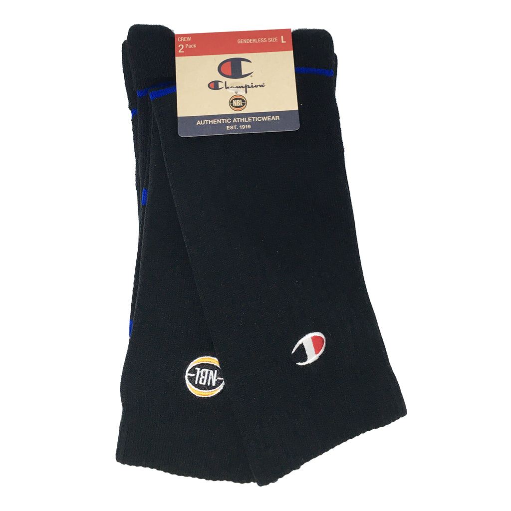 2pk Champion 'NBL' socks (crew)