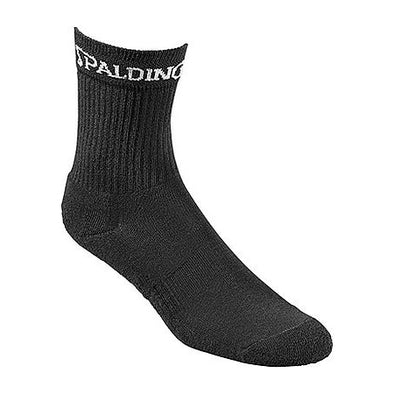3pk Spalding mid cut socks