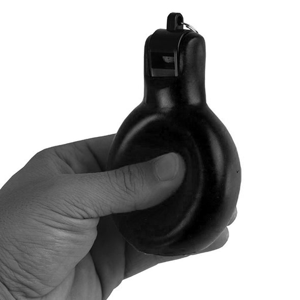 Squeeze whistle